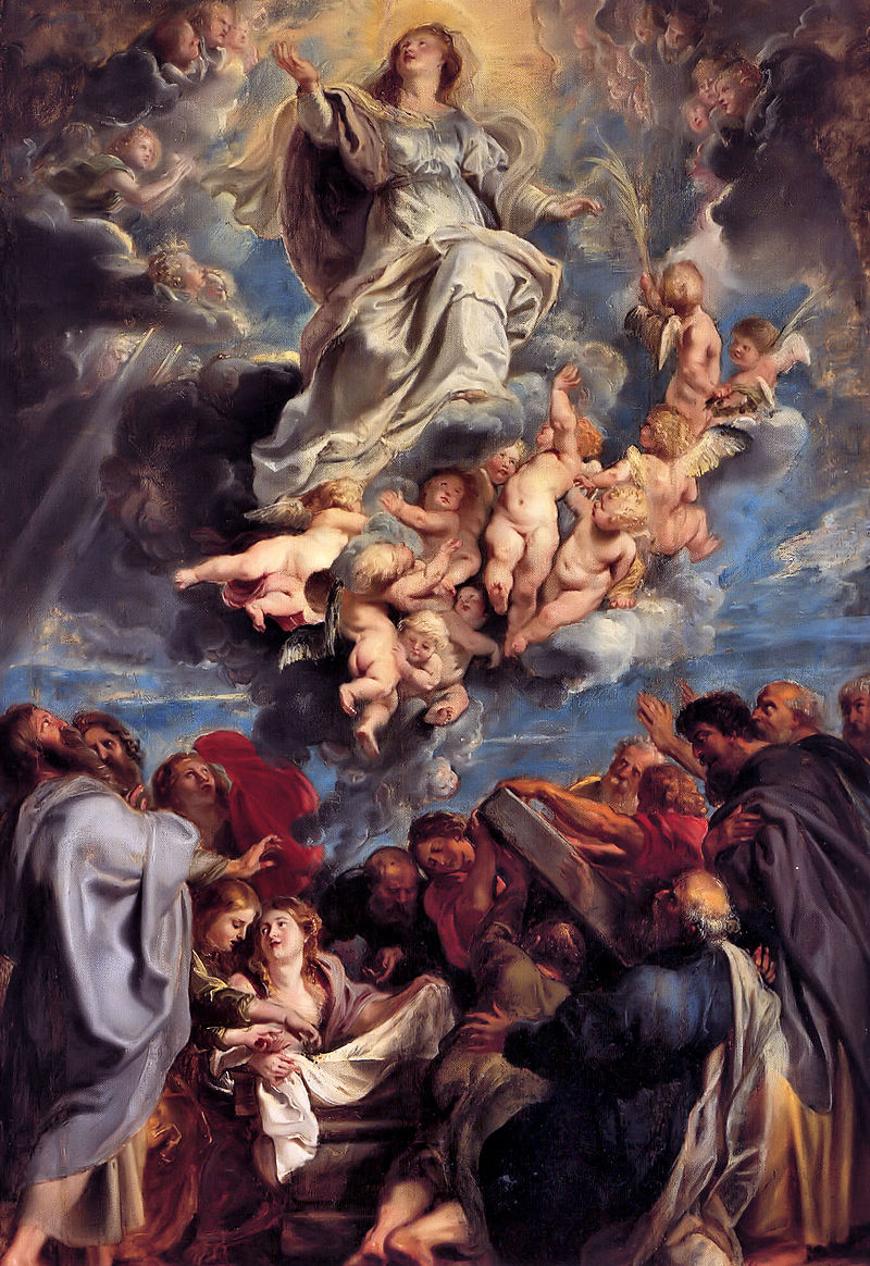 P. P. Rubens: Nanebevzetí Panny Marie / Wikimedia