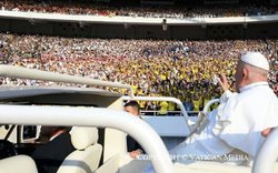 papež František Indonesie, Jakarta / foto: Vatican media