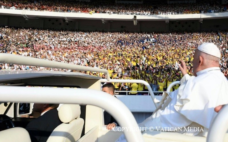 papež František Indonesie, Jakarta / foto: Vatican media